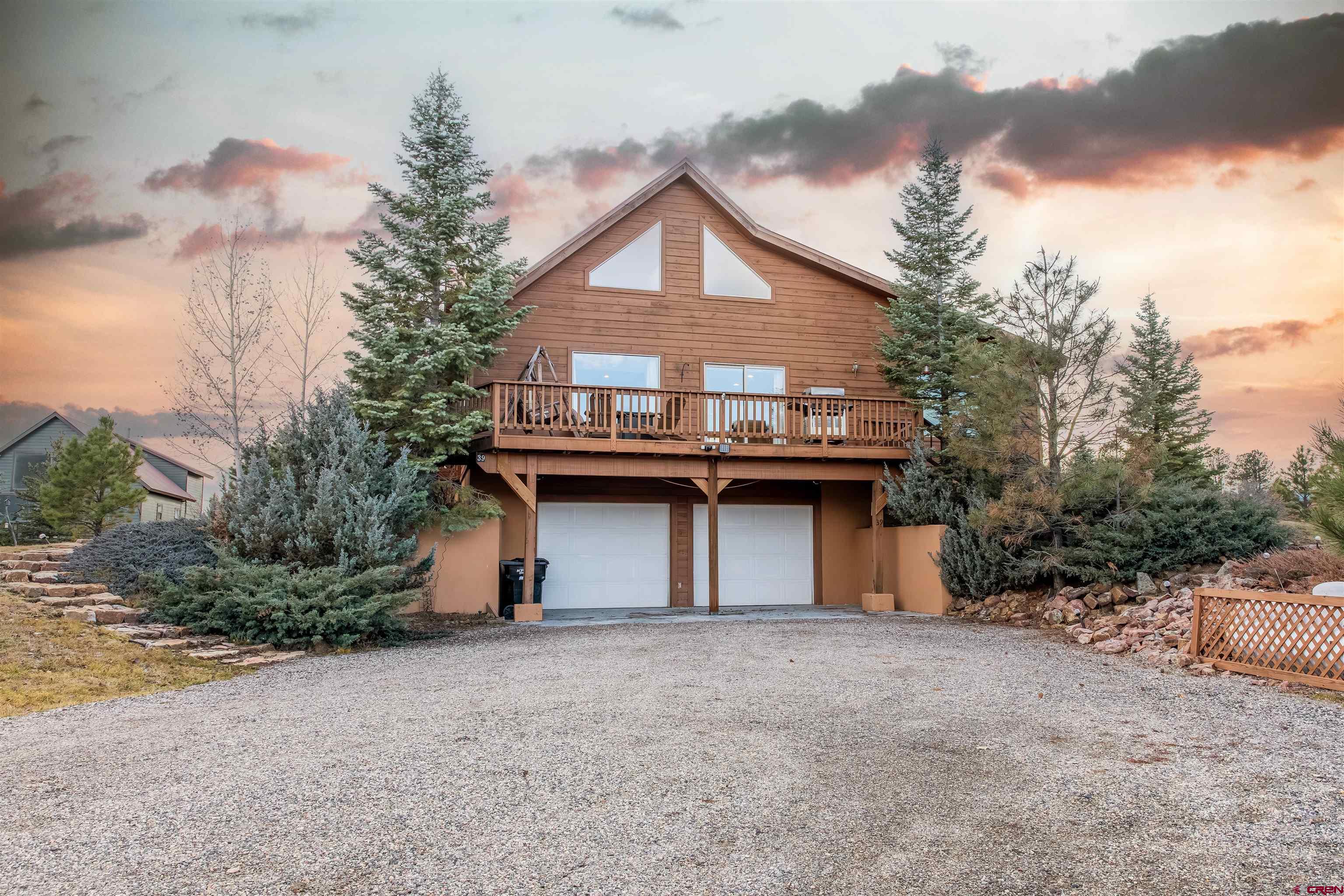 39 Hawk Place Pagosa Springs, CO 81147 - Photo 29 of 37 a house view with a garden space