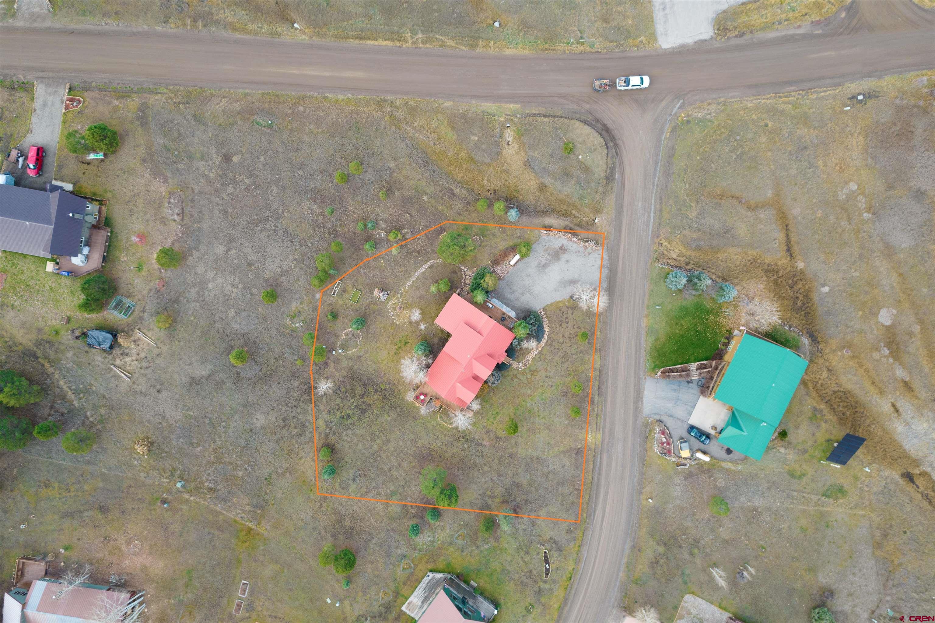 39 Hawk Place Pagosa Springs, CO 81147 - Photo 33 of 37 a bathroom with a granite countertop shower and a sink