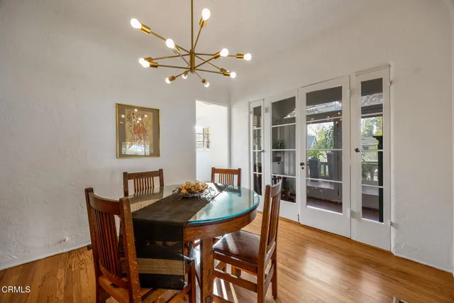 a view of a livingroom with furniture and a couch