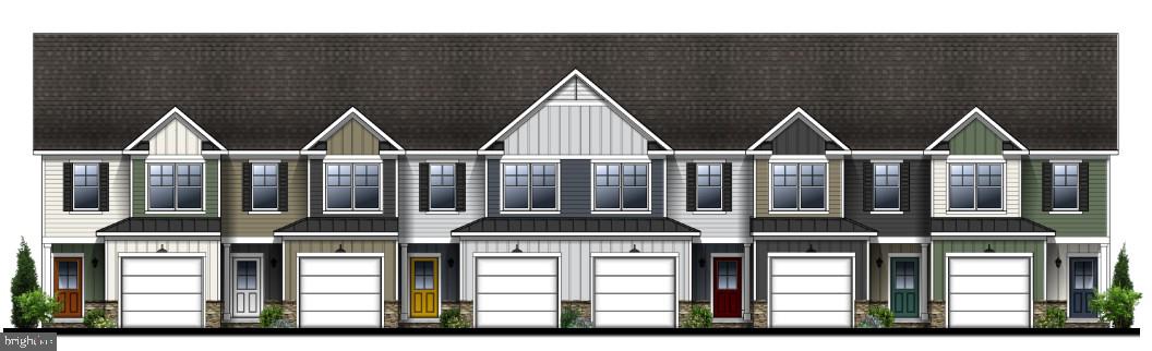 a front view of a house with balcony