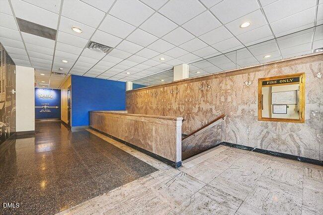 103 West Main Street, Unit 305 Durham, NC 27701 - Photo 21 of 25 a view of hallway with stairs