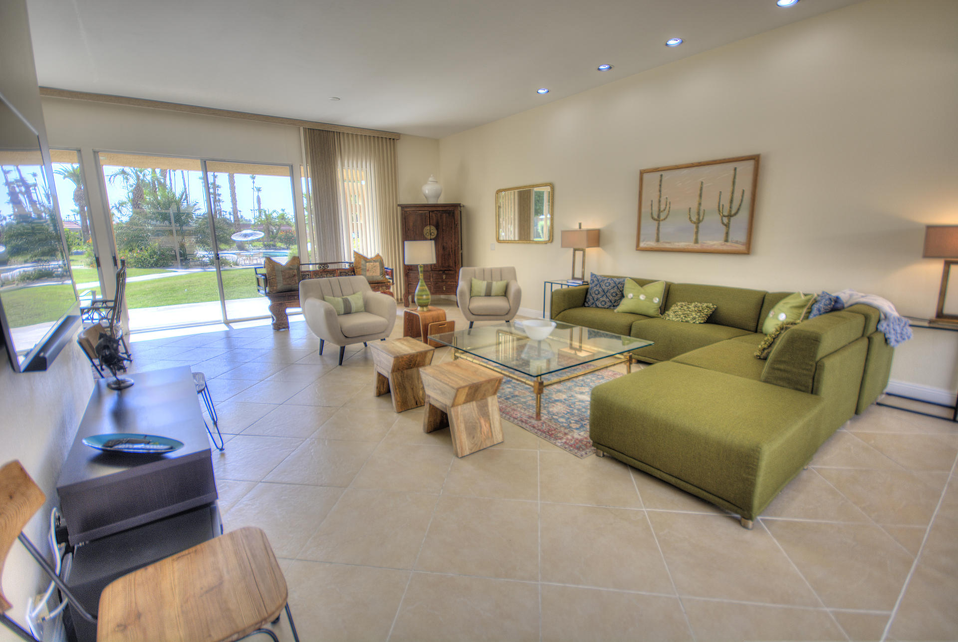 45730 Hopi Road Indian Wells, CA 92210 - Photo 4 of 42 a living room with furniture and a large window