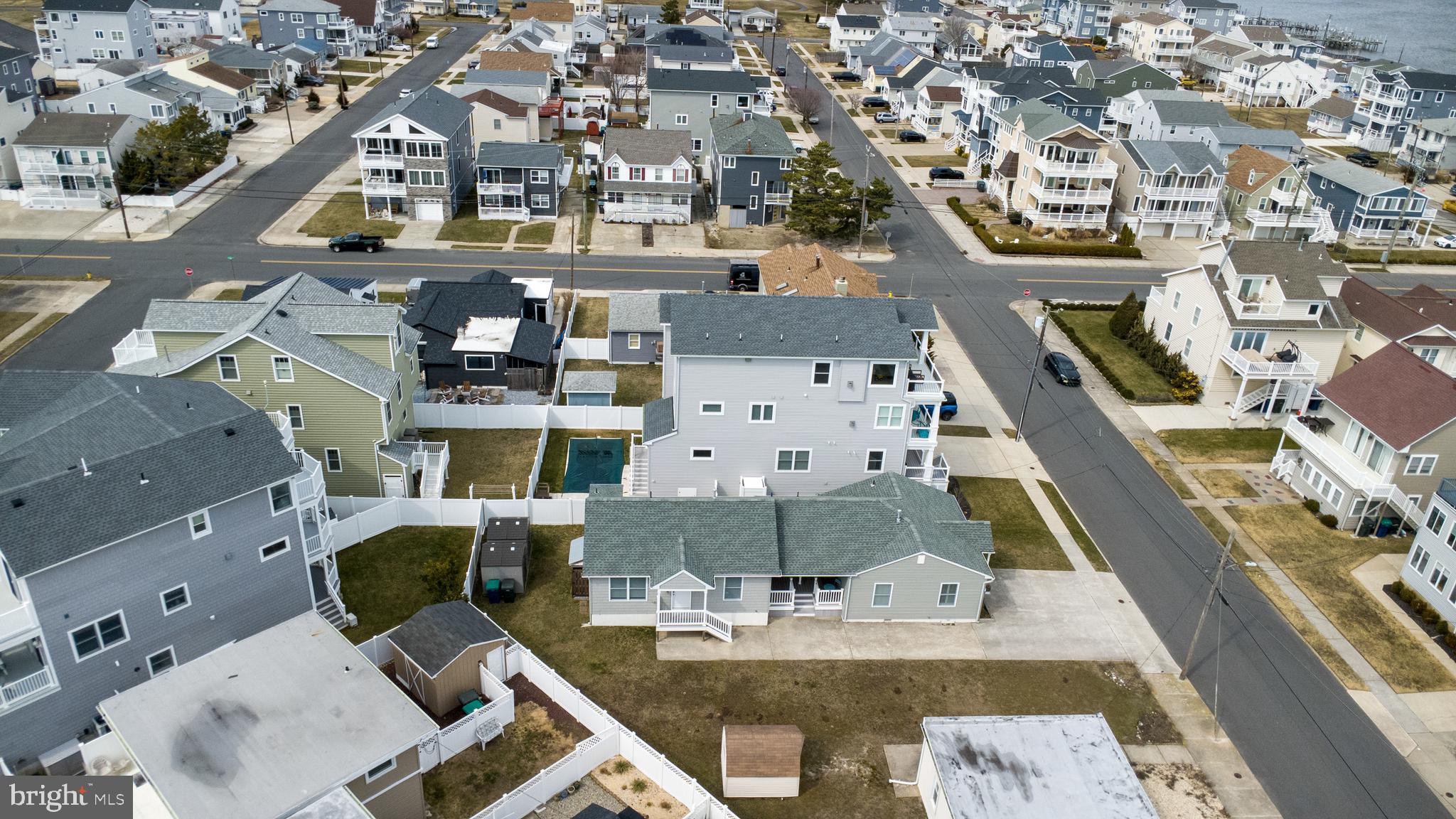 204 10th Street North Brigantine, NJ 08203 - Photo 39 of 88 an aerial view of residential houses with outdoor space