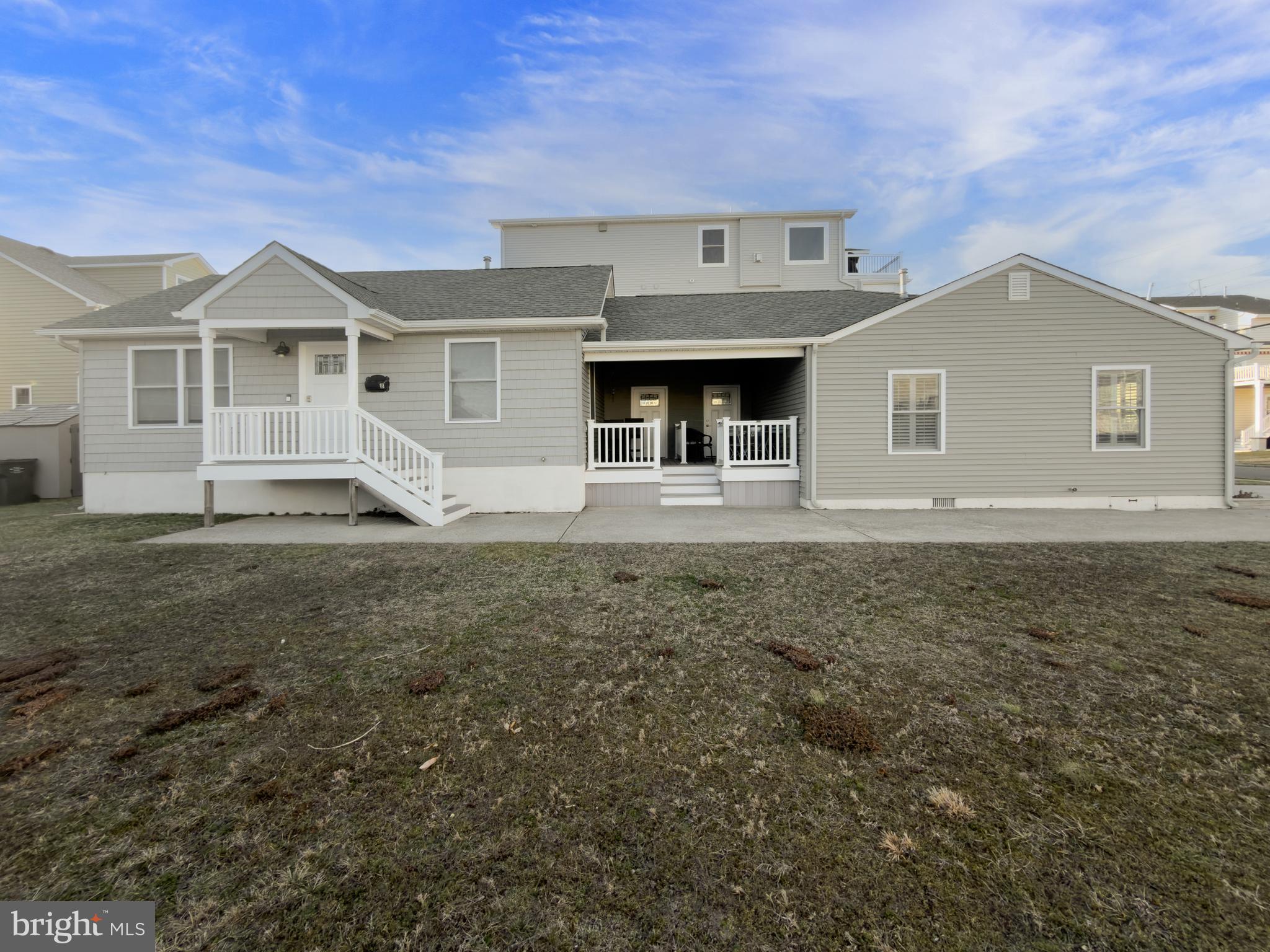 204 10th Street North Brigantine, NJ 08203 - Photo 87 of 88 a front view of a house with a yard