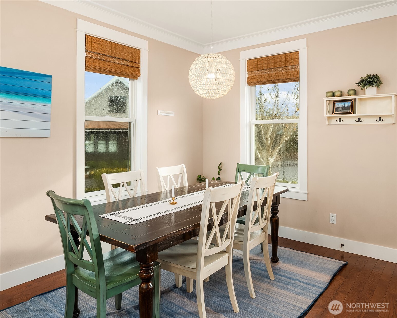 24 Float Lane Pacific Beach, WA 98571 - Photo 6 of 24 a view of a dining room with furniture and window