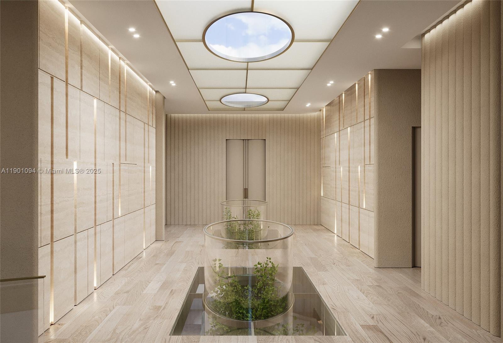 393 Centre Island Golden Beach, FL 33160 - Photo 21 of 31 a room with lots of tables and a chandelier