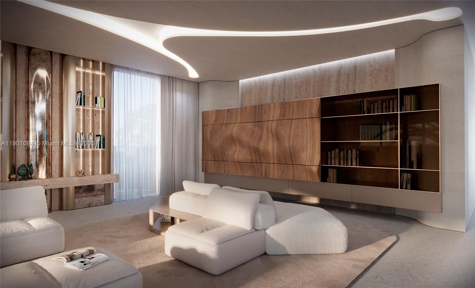 393 Centre Island Golden Beach, FL 33160 - Photo 10 of 31 a living room with furniture