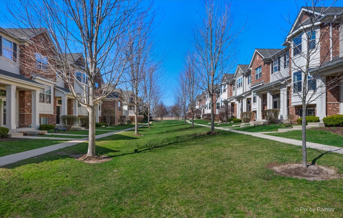 N079 Vermont Court Winfield, IL 60190 - Photo 27 of 33 a backyard of a house with lots of green space