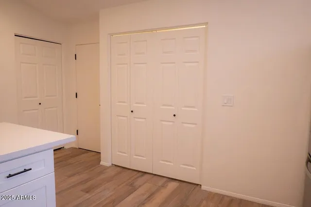 a view of a small space