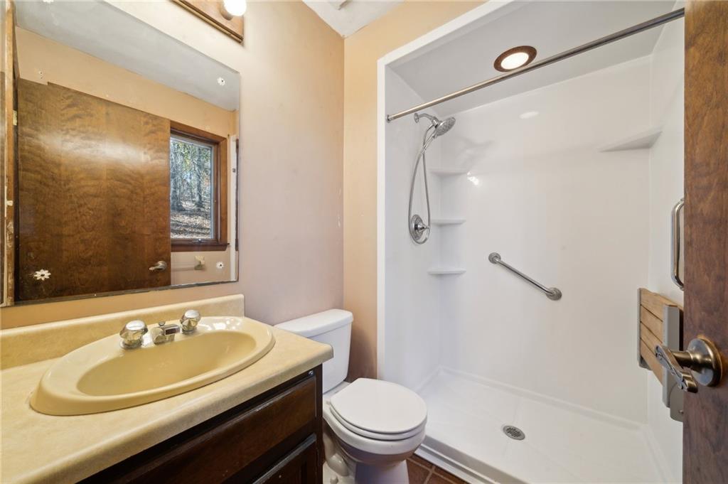 6149 Baker School Road Trafford, PA 15085 - Photo 15 of 30 a bathroom with a sink toilet and shower