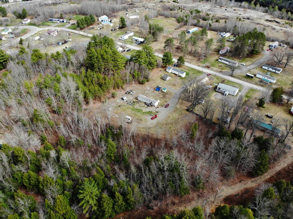 Lot 19 Old Farm Road Medway, ME 04460 - Photo 3 of 9 Photo 3 - Aerial View )Close Shot of Pro