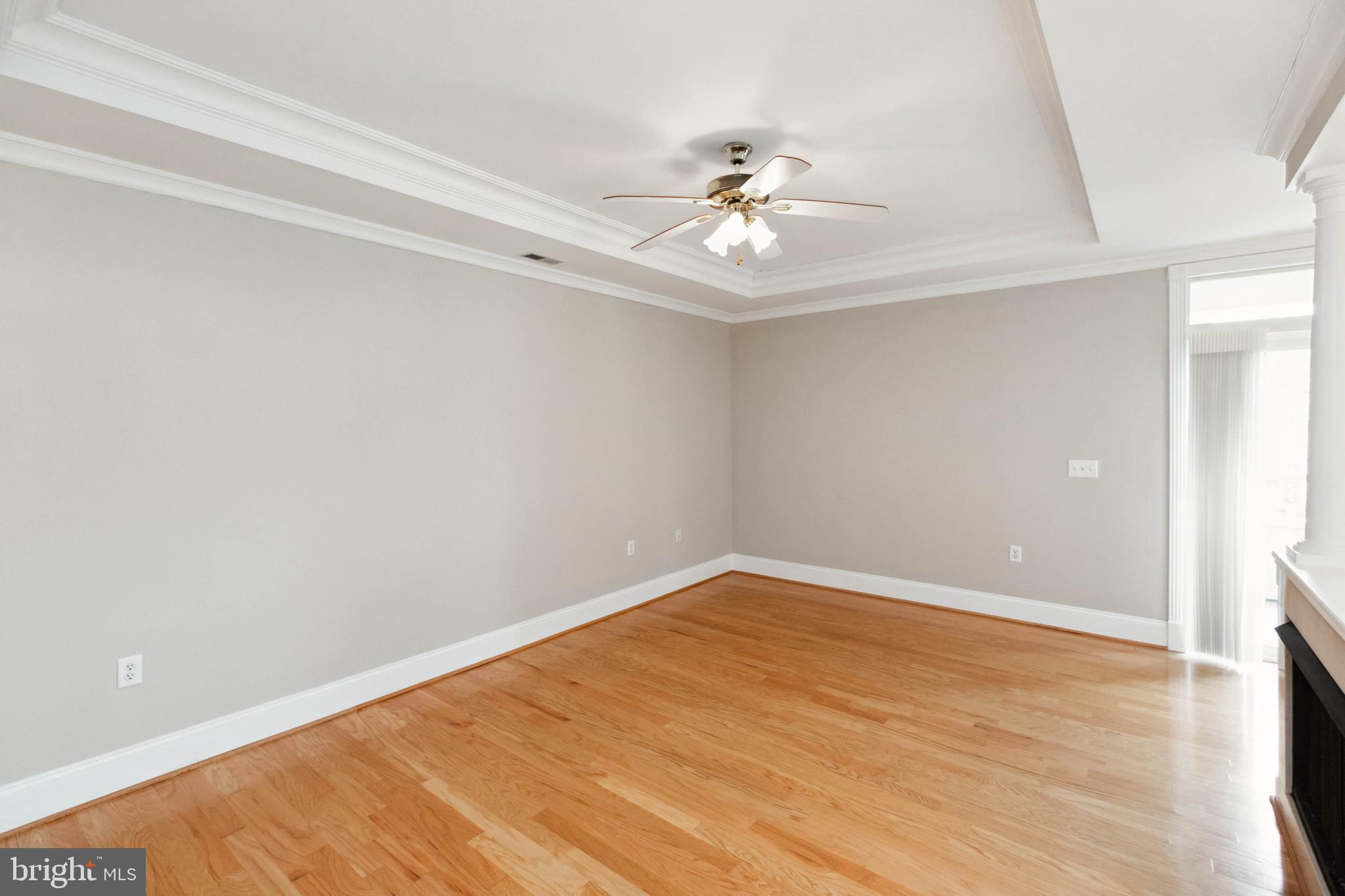 2500 Waterside Drive, Unit 405 Frederick, MD 21701 - Photo 11 of 45 Hardwood floors, overhead light/fan, neutral paint