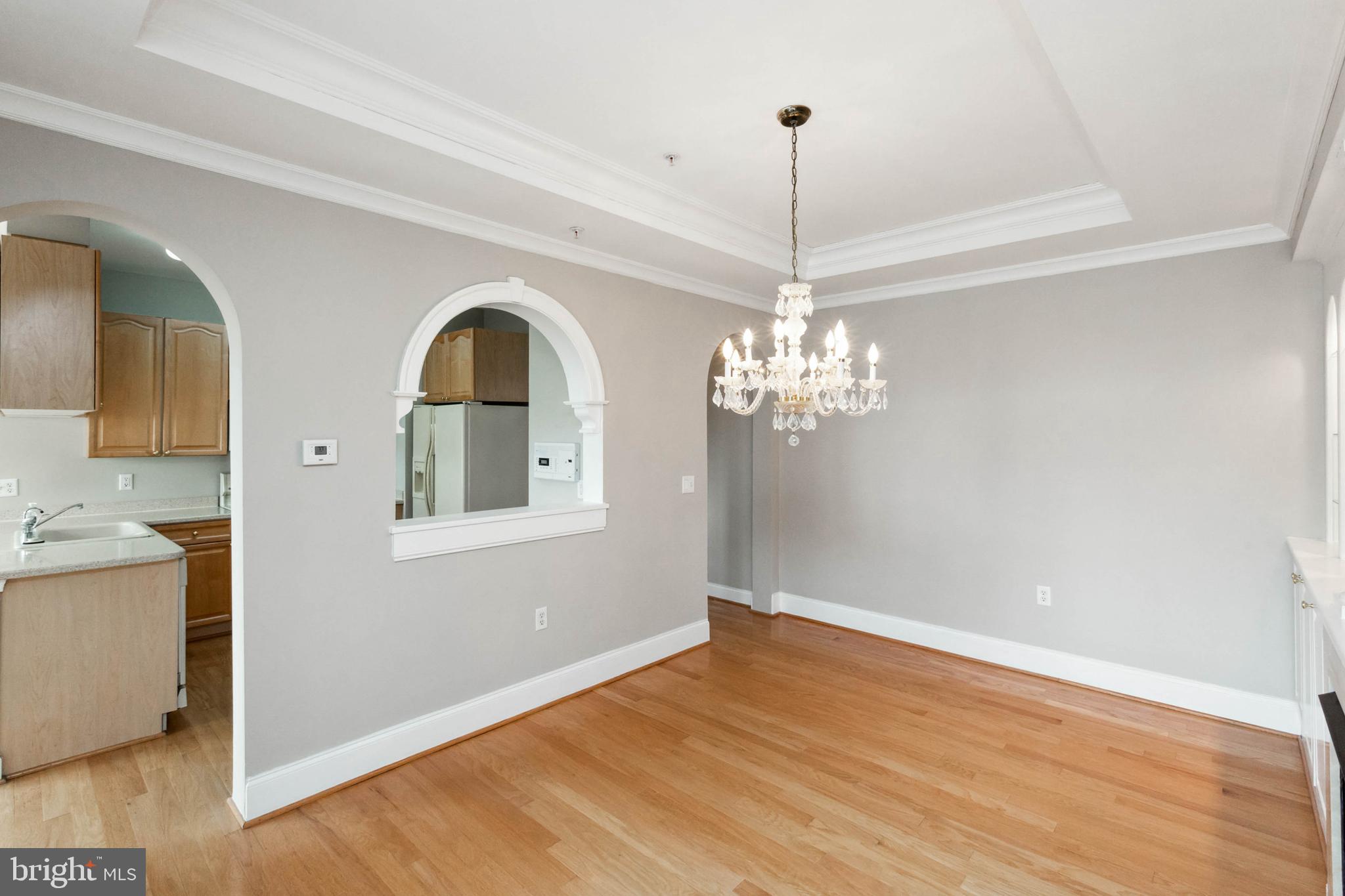 2500 Waterside Drive, Unit 405 Frederick, MD 21701 - Photo 15 of 45 Dining room. Tray ceiling!