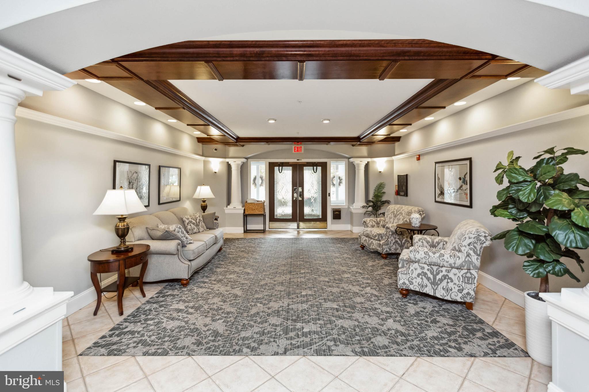 2500 Waterside Drive, Unit 405 Frederick, MD 21701 - Photo 7 of 45 Welcoming lobby with new furniture.