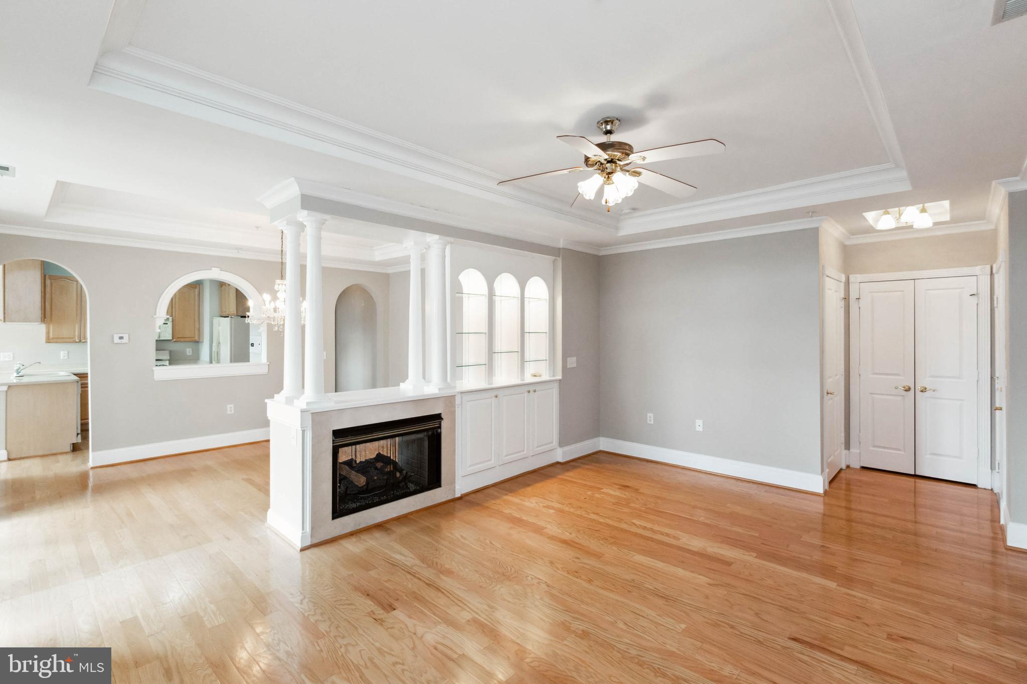 2500 Waterside Drive, Unit 405 Frederick, MD 21701 - Photo 10 of 45 Gas double-sided fireplace for cozy times at home!