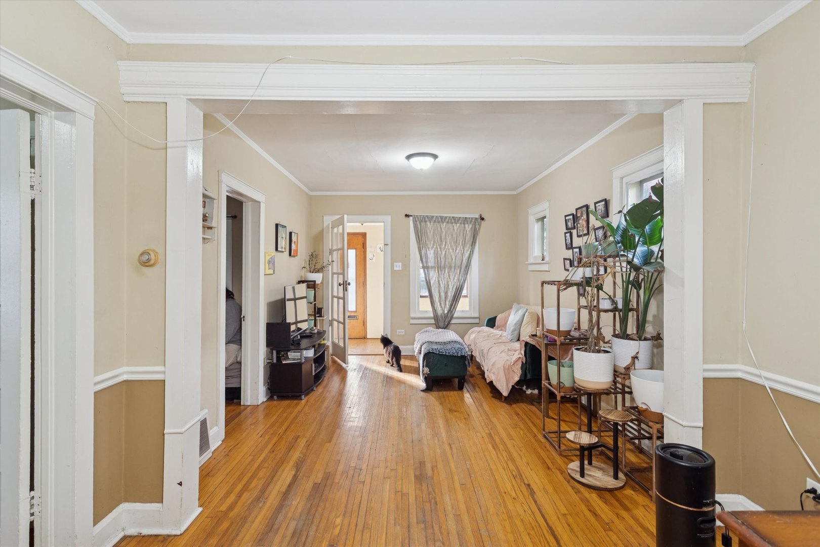 3731 Grove Avenue Berwyn, IL 60402 - Photo 4 of 14 a living room with furniture and wooden floor