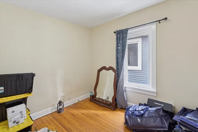 a room with a couch and a window