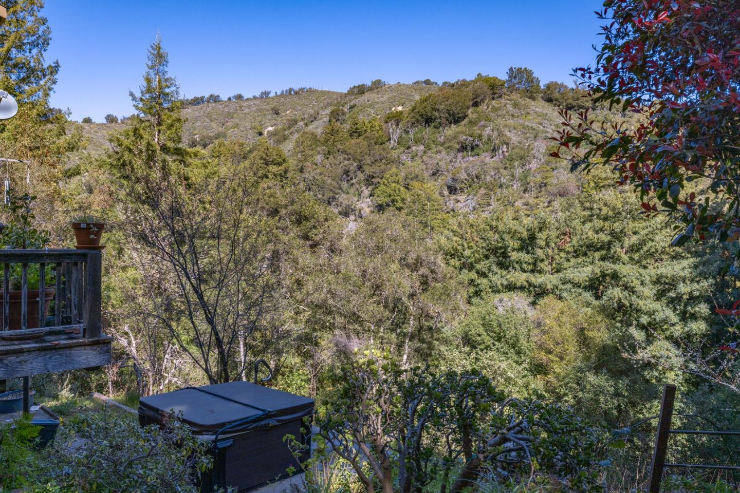 38621 Palo Colorado Road Carmel, CA 93923 - Photo 30 of 32 a view of a bench in a backyard