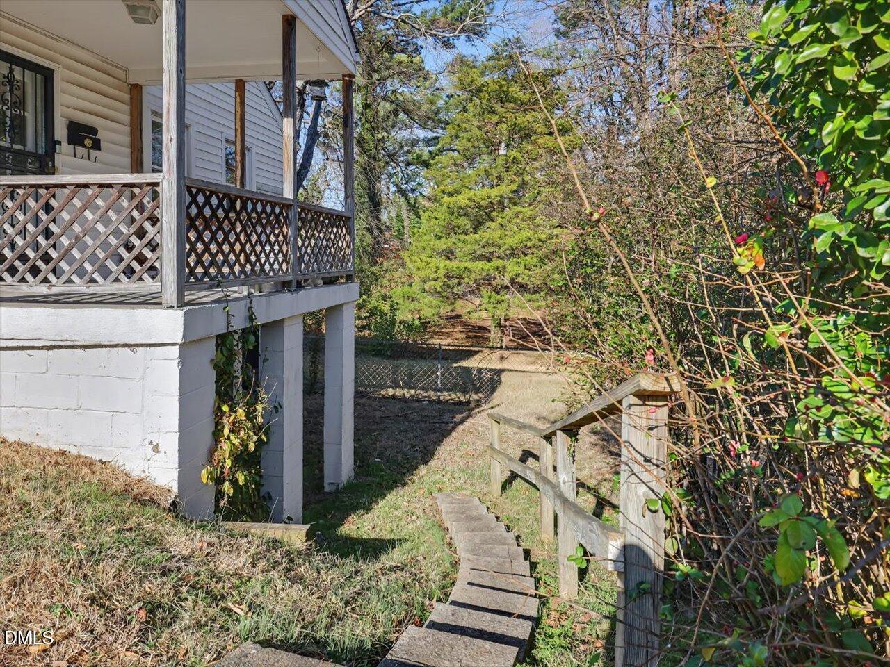1501 Fairfax Road Durham, NC 27701 - Photo 29 of 42 a view of a entrance of the house