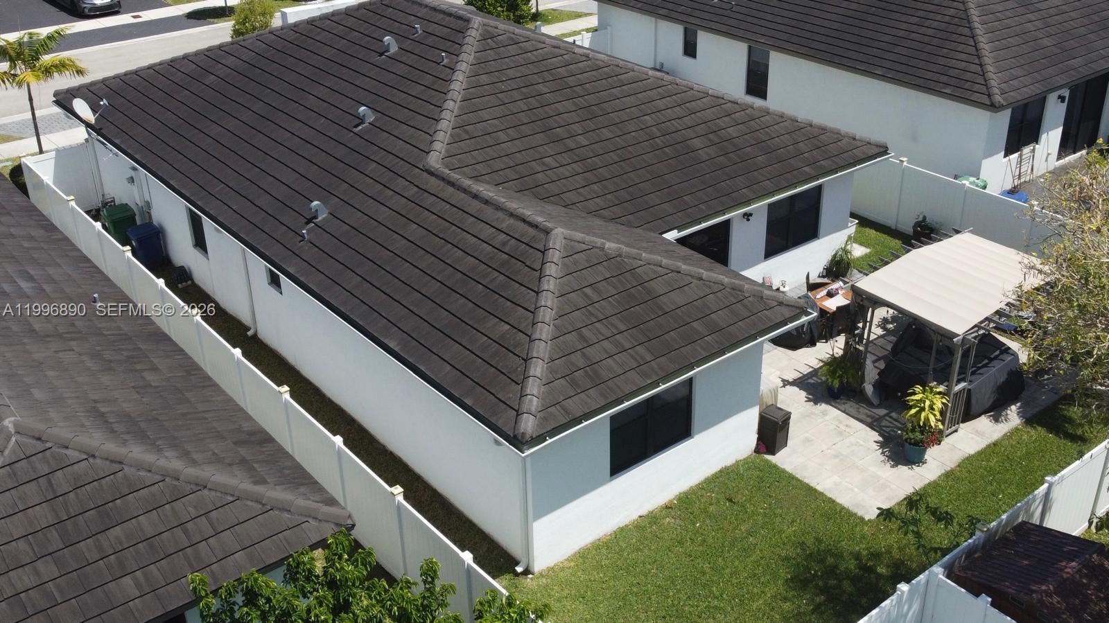 23552 Southwest 107th Place Homestead, FL 33032 - Photo 11 of 30 a aerial view of a house with a yard