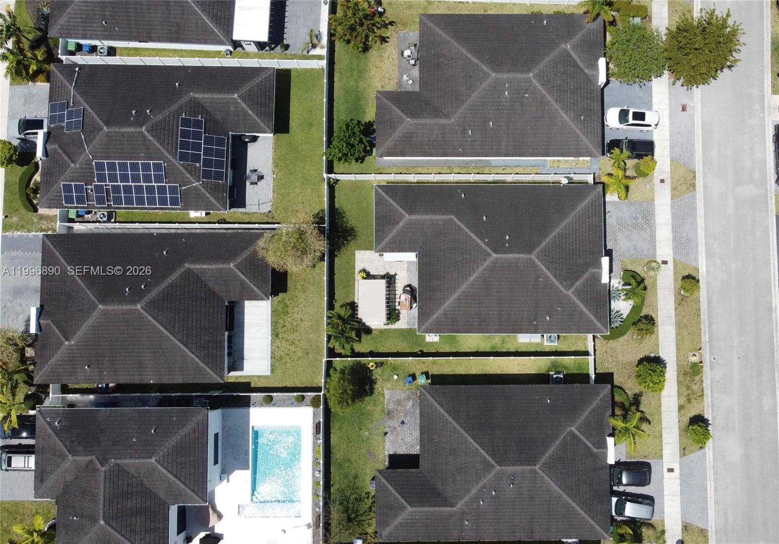 23552 Southwest 107th Place Homestead, FL 33032 - Photo 7 of 30 an aerial view of a house with a yard