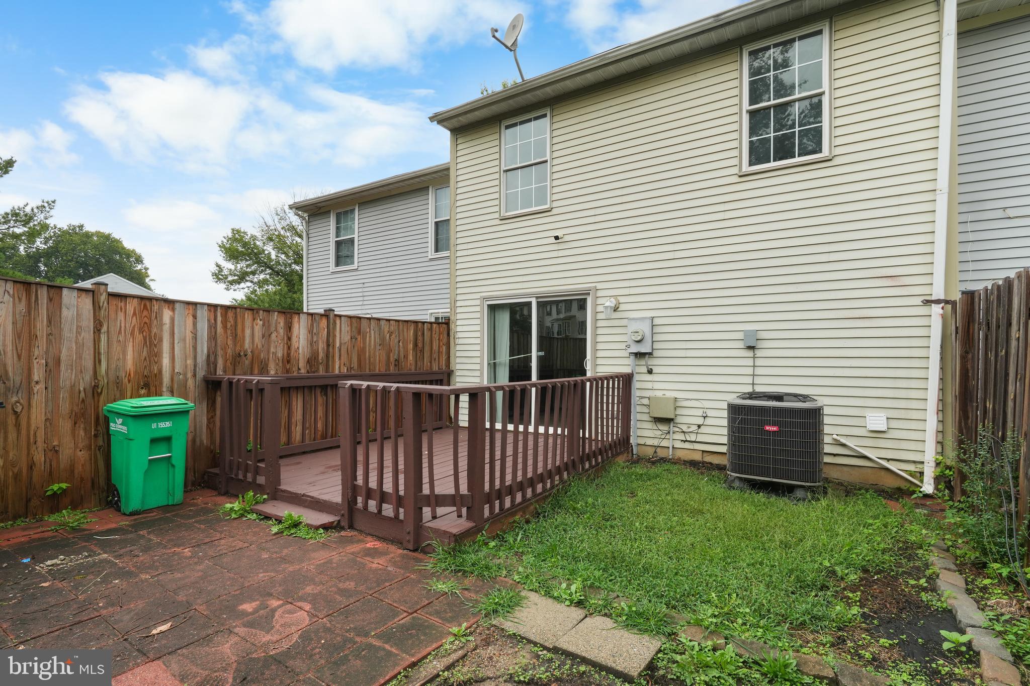 8729 Ritchboro Road District Heights, MD 20747 - Photo 19 of 22 a view of a backyard with a garden