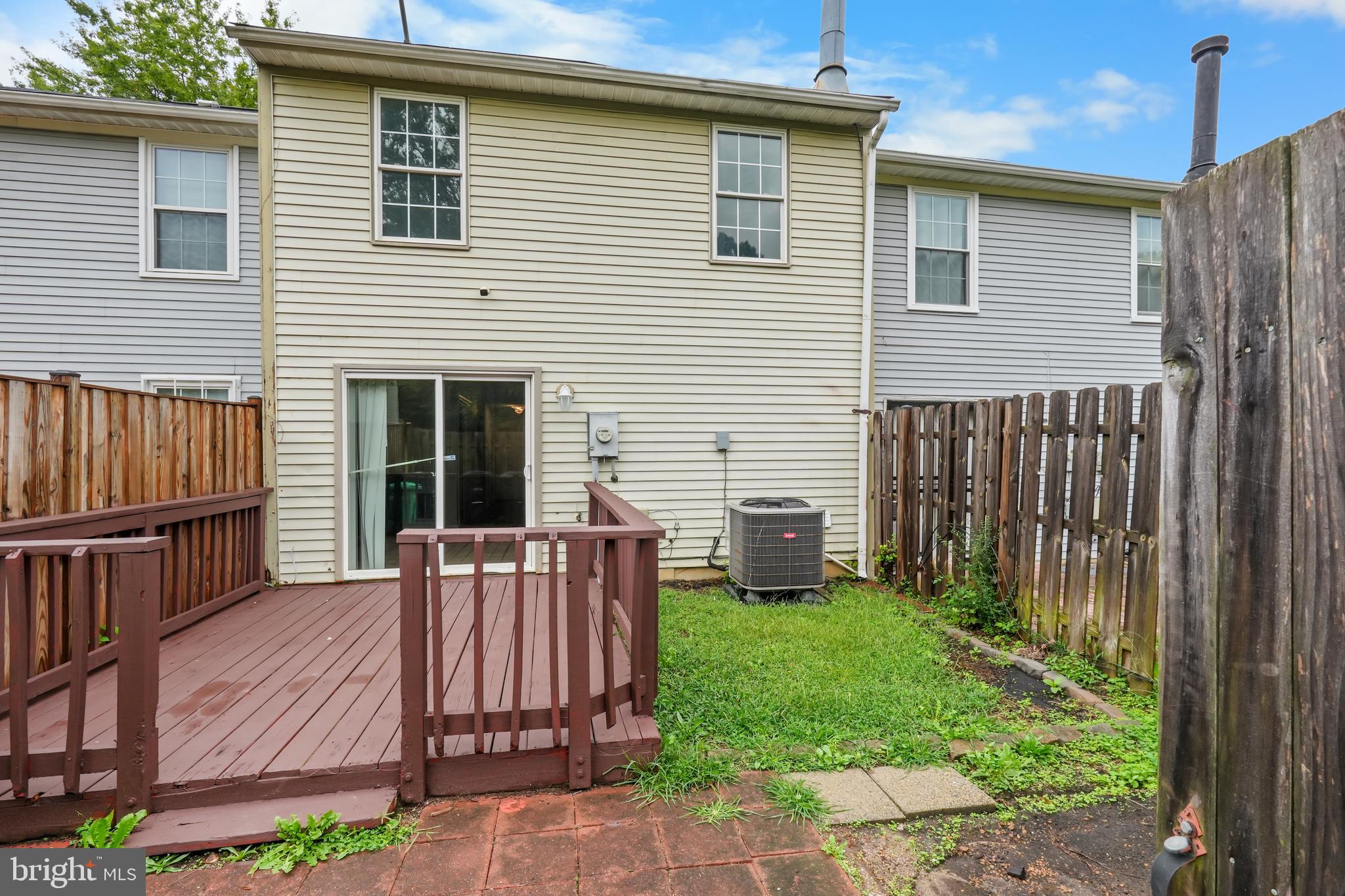 8729 Ritchboro Road District Heights, MD 20747 - Photo 20 of 22 a view of backyard with deck