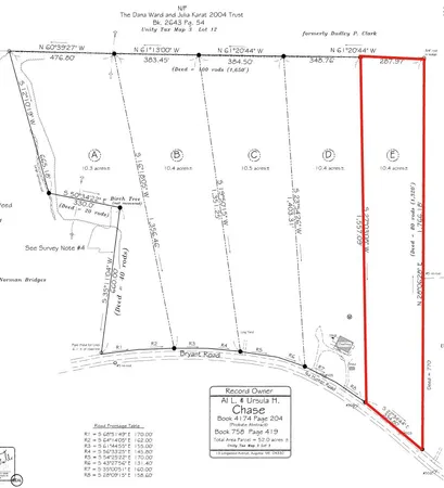 $59,900 | Lot 3-1 Bryant Road, Freedom, ME 04941