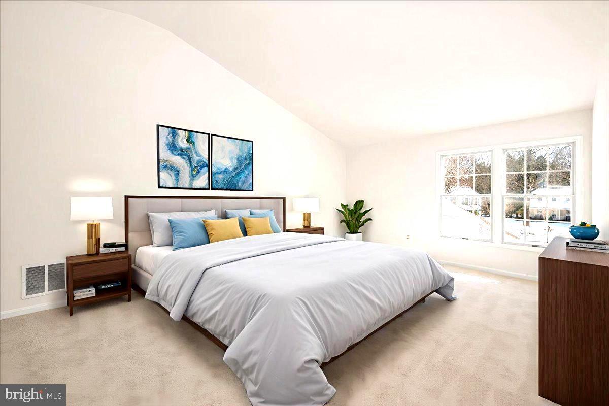 1404 Partridge Lane Bowie, MD 20721 - Photo 45 of 78 a bedroom with a bed and a couch