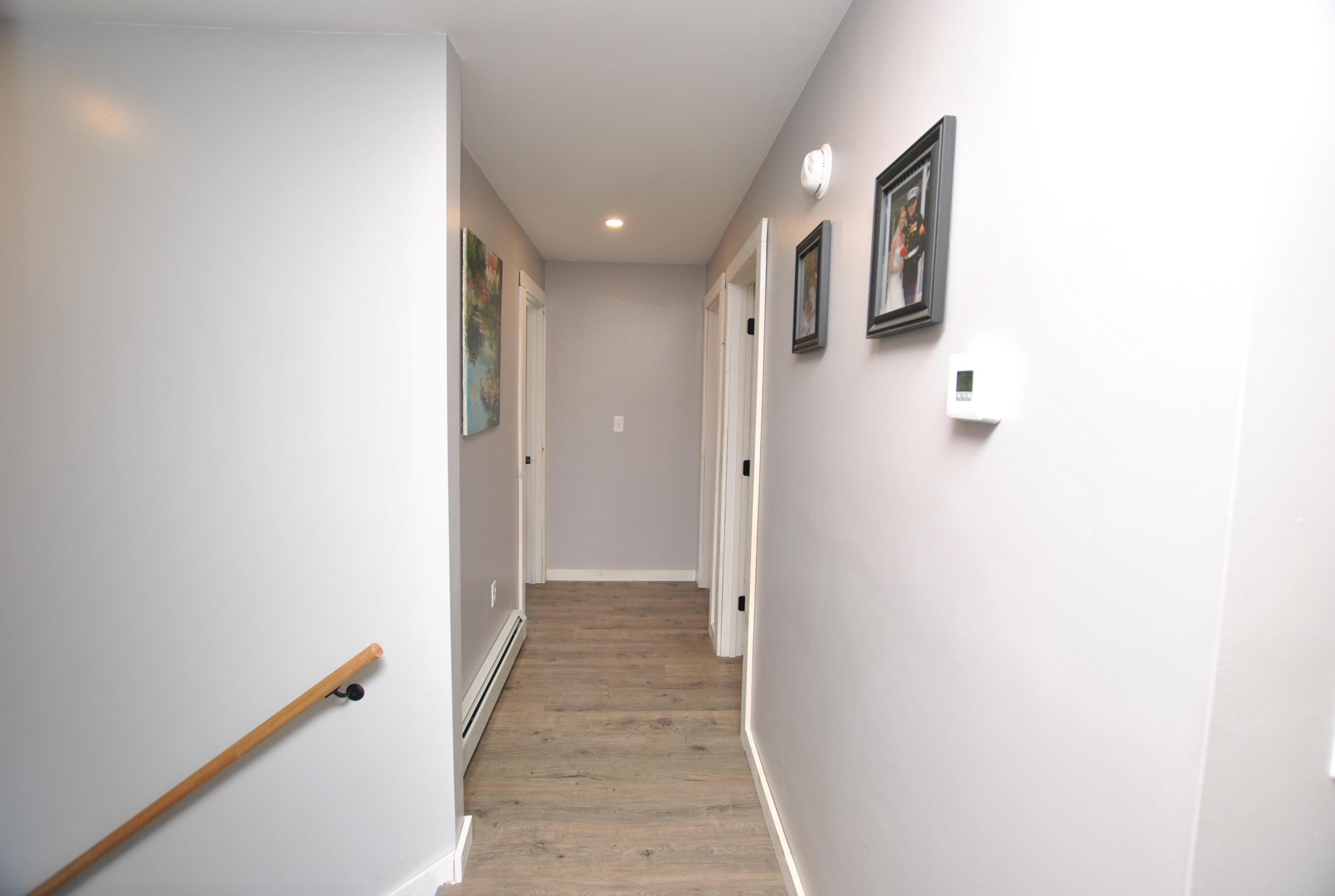 831 Maplewood Road West Newfield, ME 04095 - Photo 10 of 25 wall and staris to finished basement