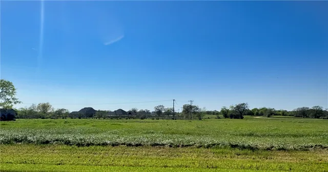a view of a green field with lots of green space