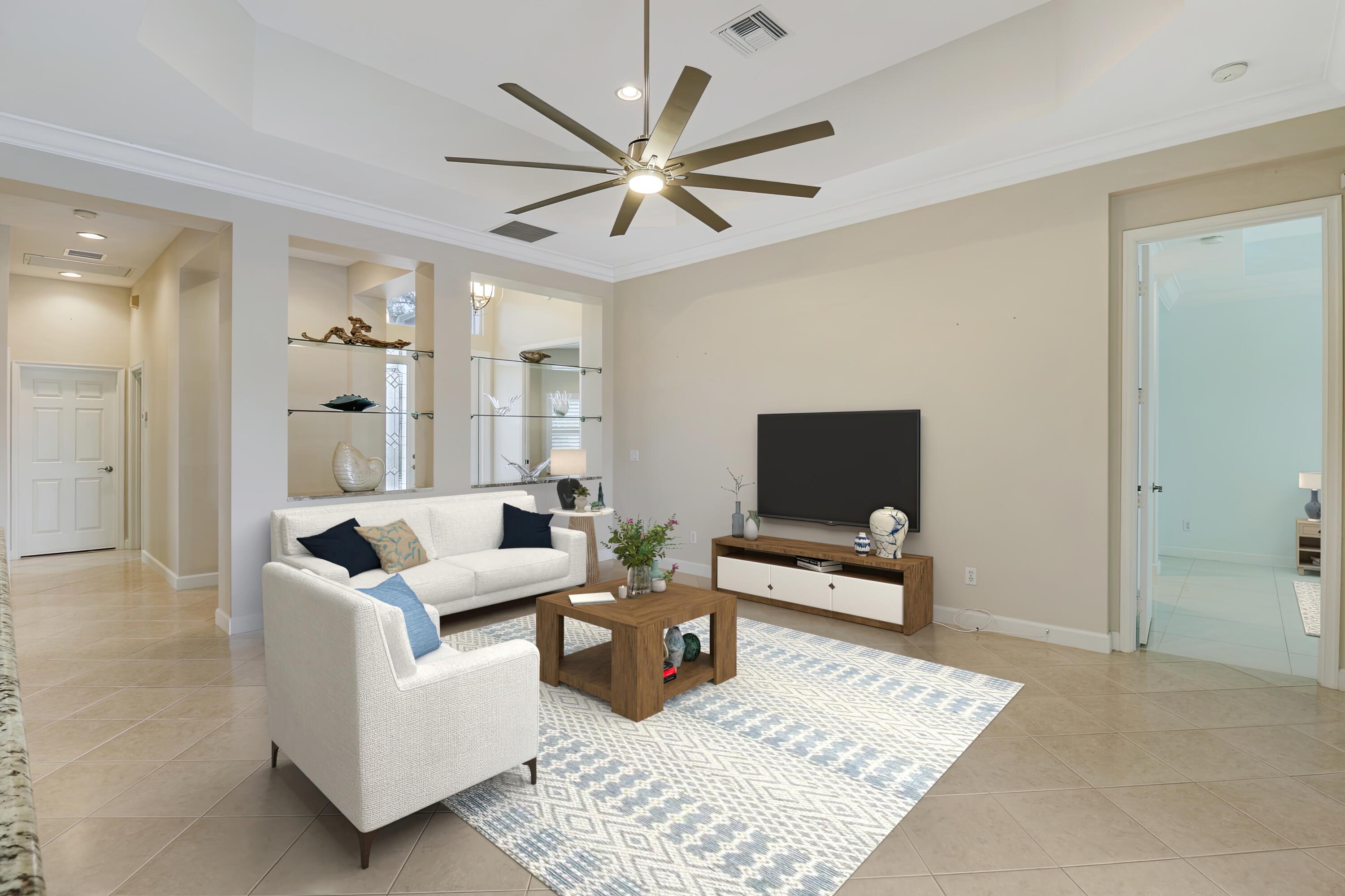 8262 Riviera Way Port St. Lucie, FL 34986 - Photo 12 of 74 Living Area - Virtually Staged