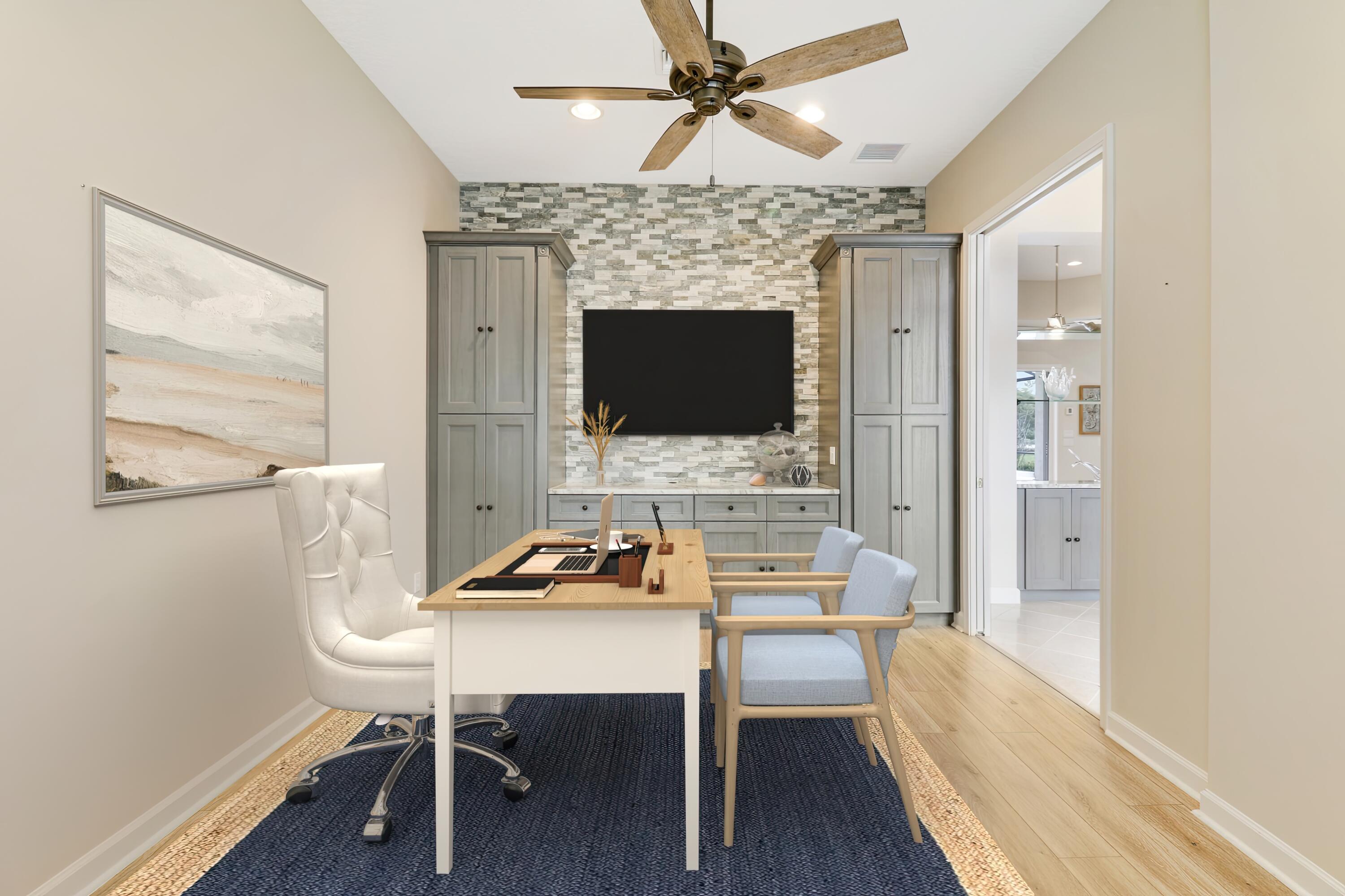 8262 Riviera Way Port St. Lucie, FL 34986 - Photo 37 of 74 Den/Office - Virtually Staged