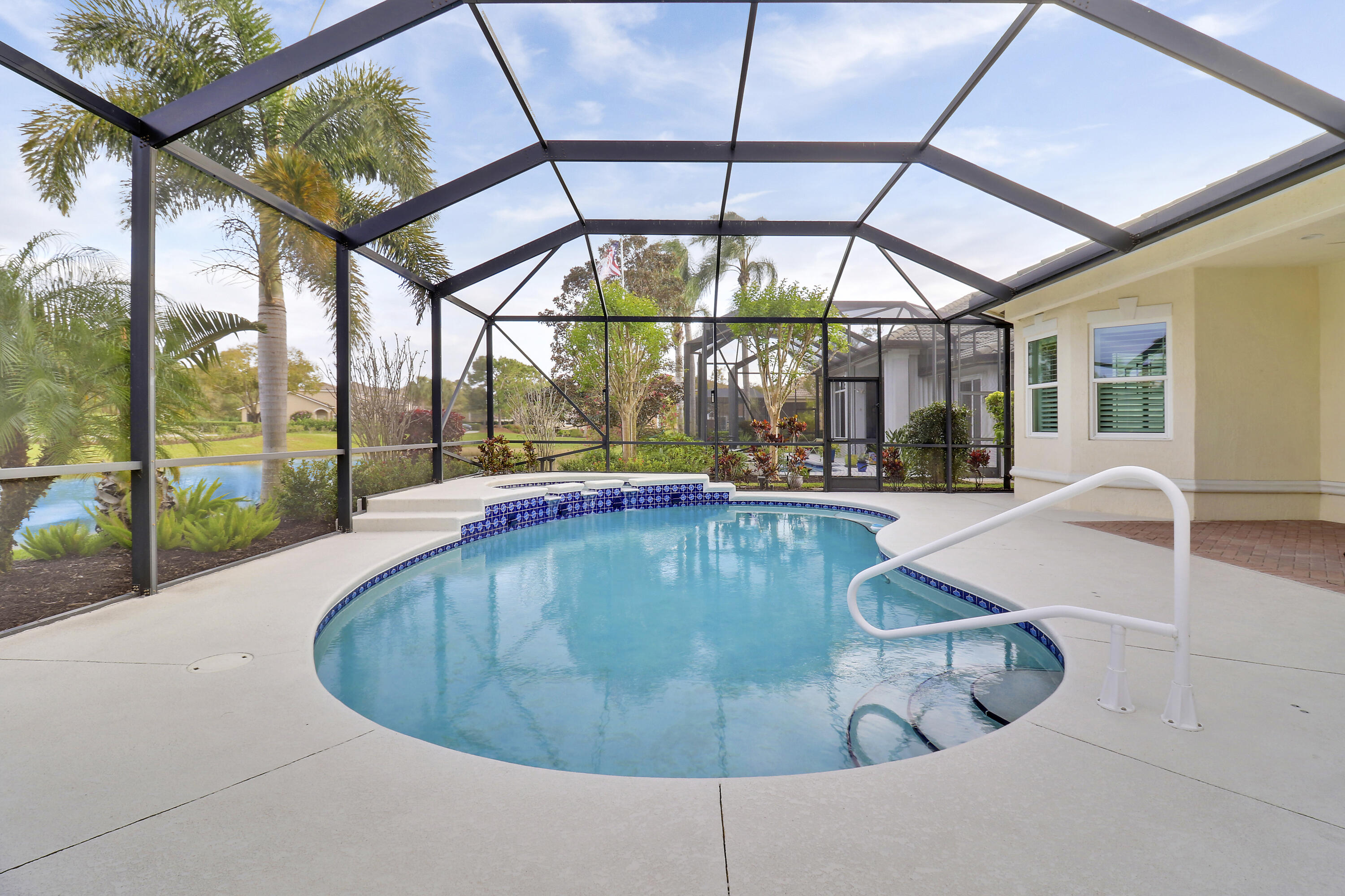 8262 Riviera Way Port St. Lucie, FL 34986 - Photo 47 of 74 Screened Patio & Pool