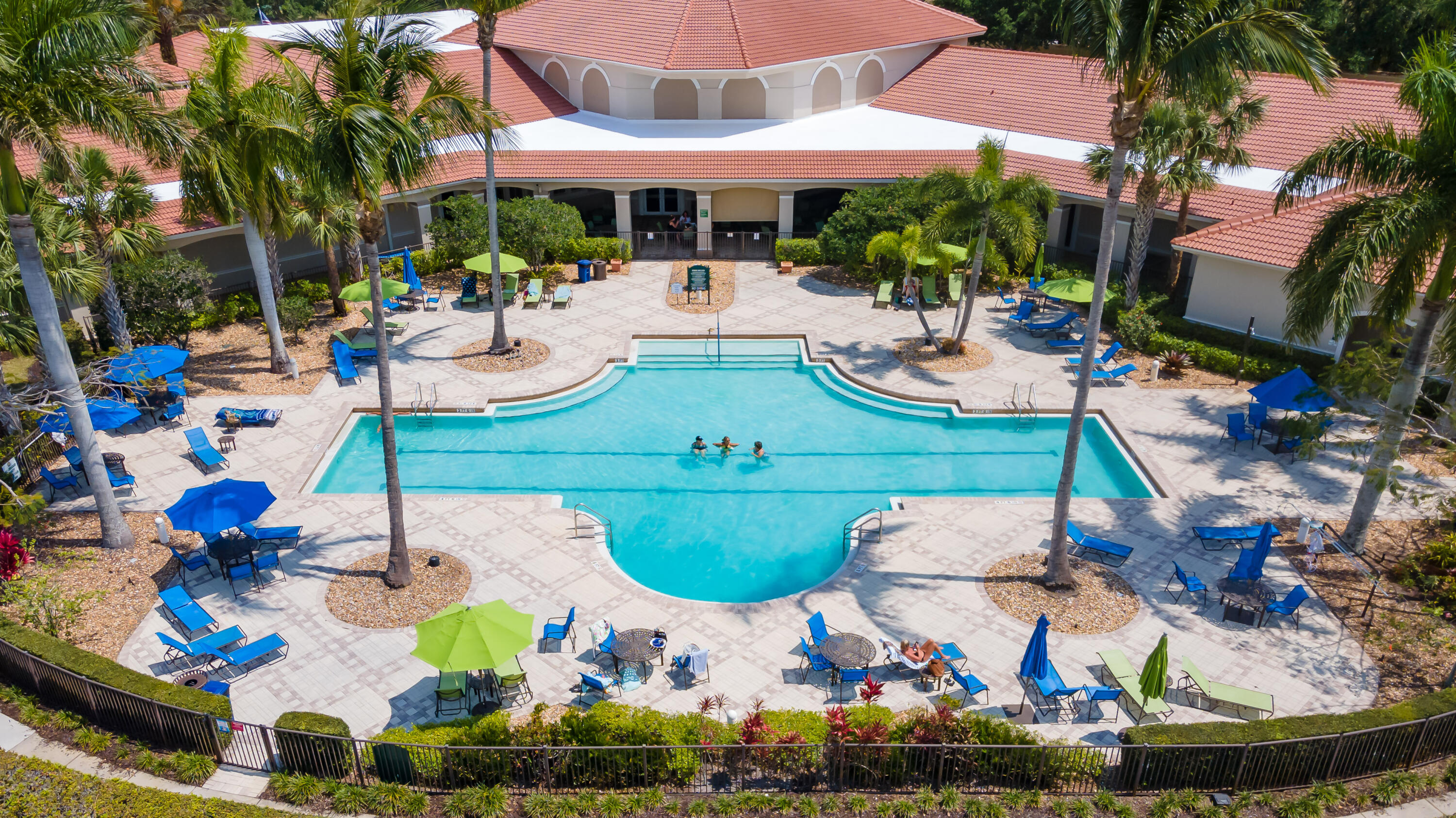 8262 Riviera Way Port St. Lucie, FL 34986 - Photo 55 of 74 Island Club Pool Aerial