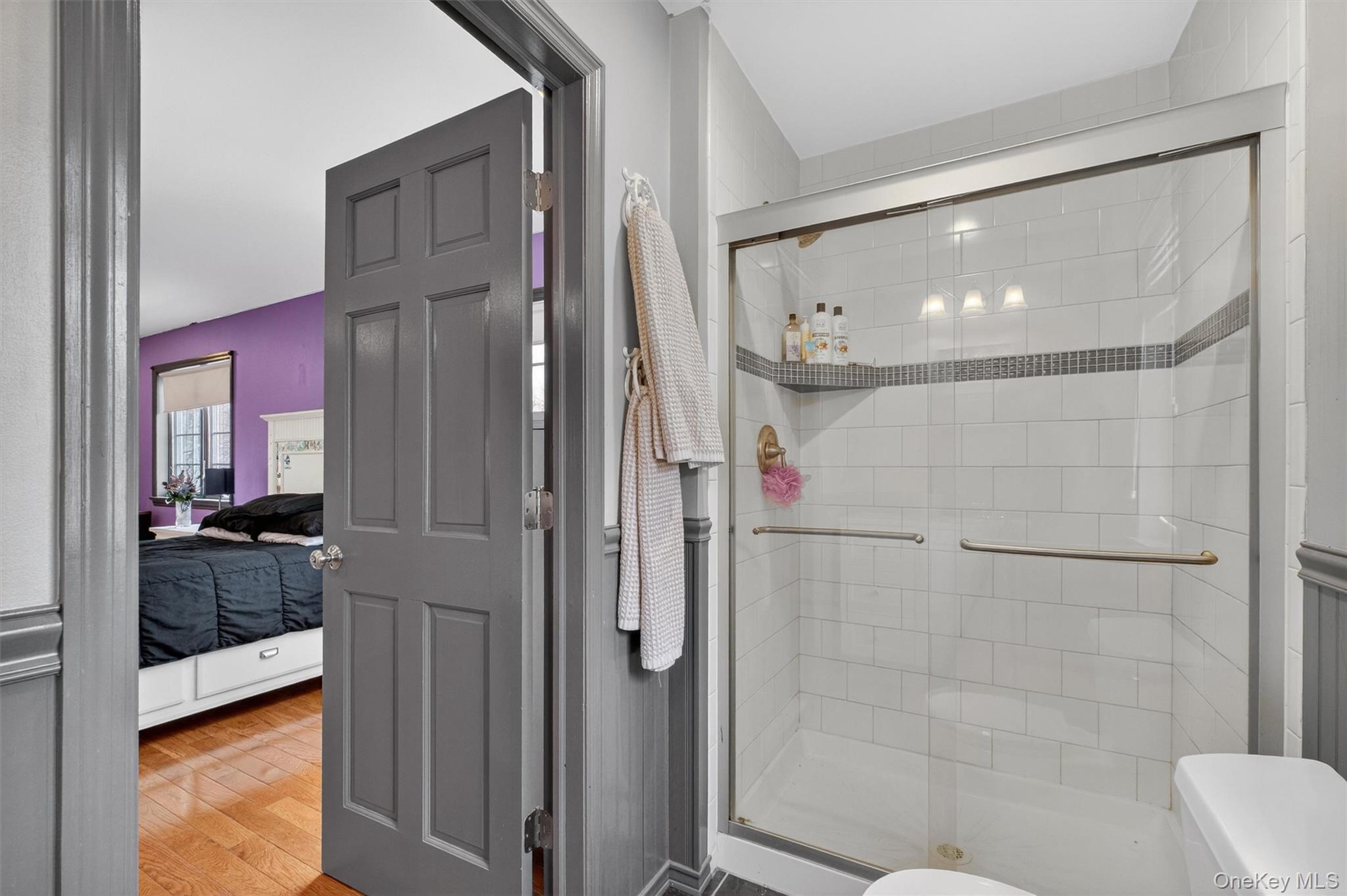 23 Ruth Road Cortlandt Manor, NY 10567 - Photo 25 of 50 Walk-in shower in main floor bathroom.