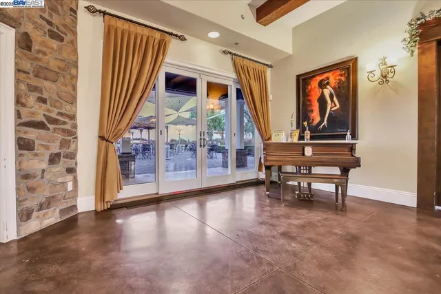 a view of a storage room