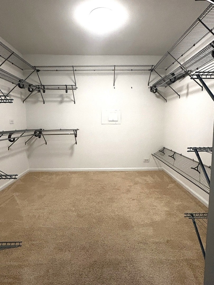 860 North Dewitt Place, Unit 1501 Chicago, IL 60611 - Photo 11 of 17 a view of a room with racks on the wall