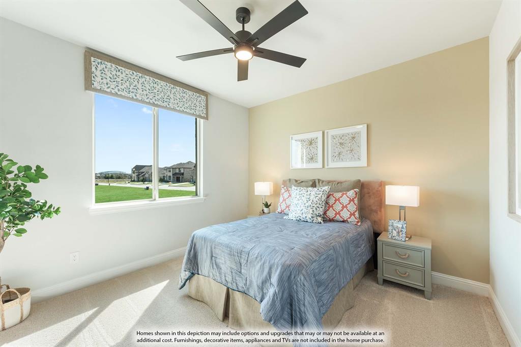 1133 Hitching Post Way Oak Point, TX 75068 - Photo 28 of 40 a bedroom with a bed and a window