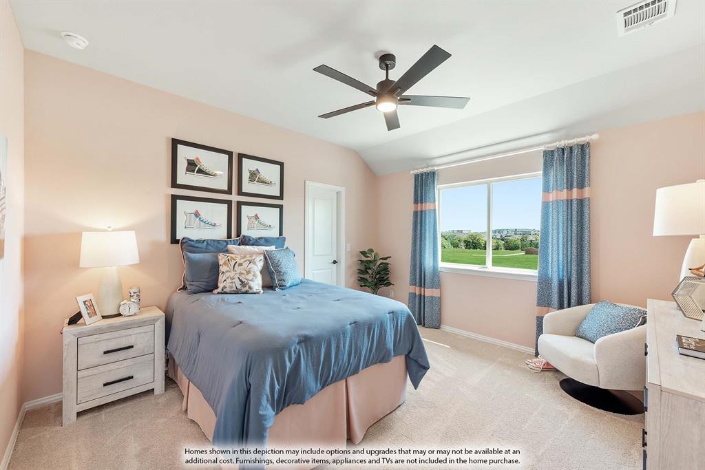 1133 Hitching Post Way Oak Point, TX 75068 - Photo 39 of 40 a bedroom with a bed and a window