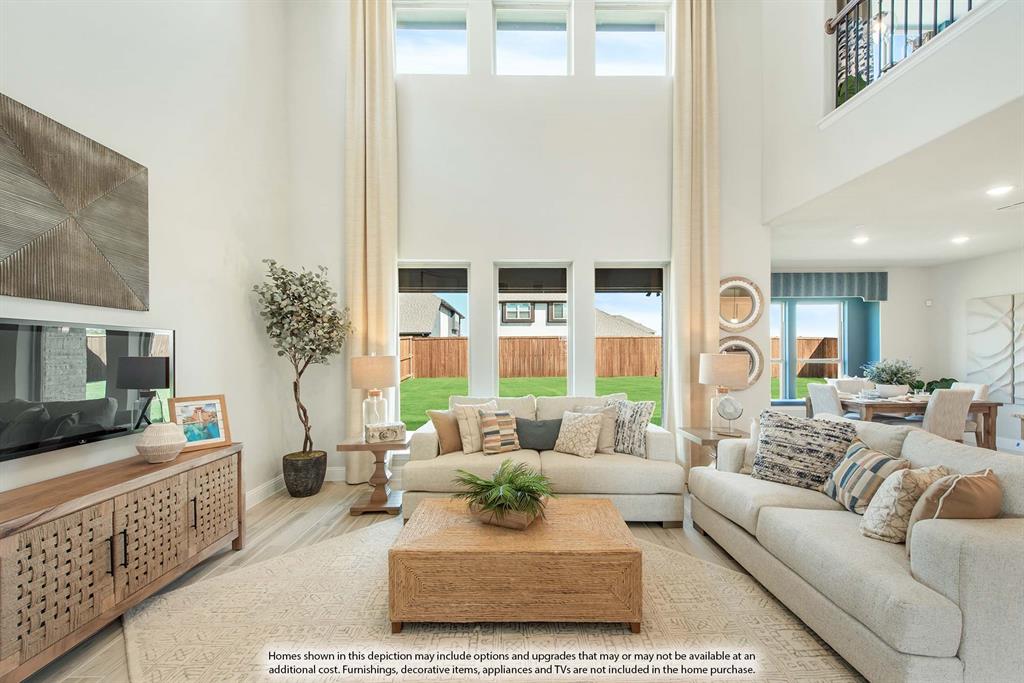 1133 Hitching Post Way Oak Point, TX 75068 - Photo 10 of 40 a living room with furniture and a large window
