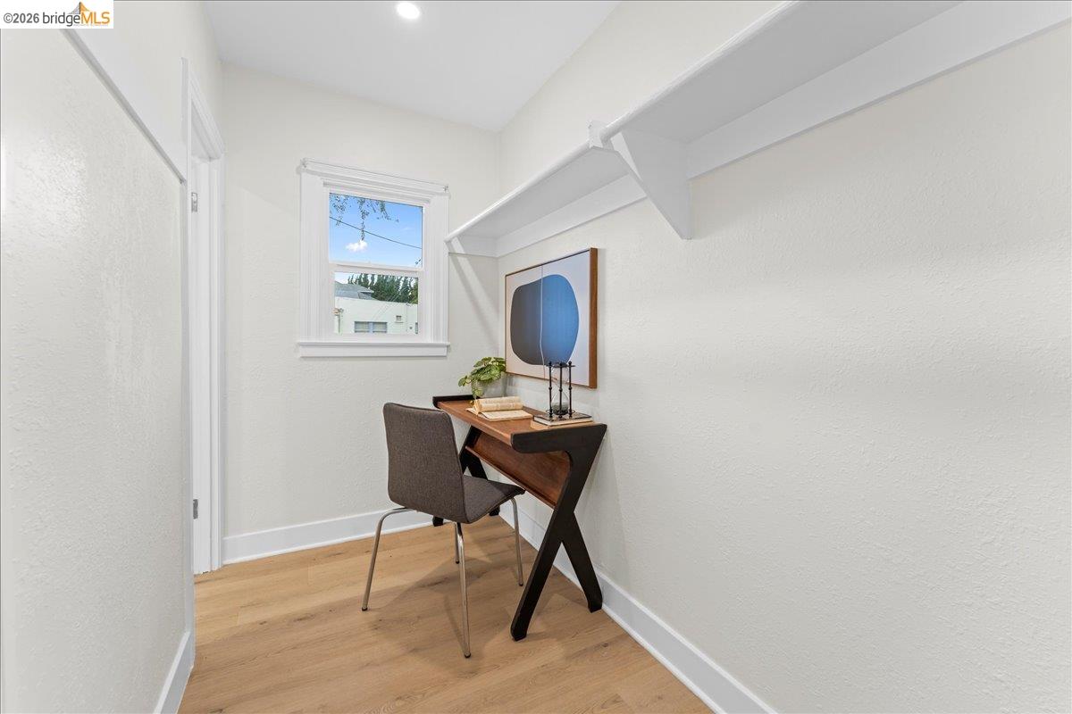 2717 Mabel Street Berkeley, CA 94702 - Photo 23 of 60 a view of a workspace with furniture