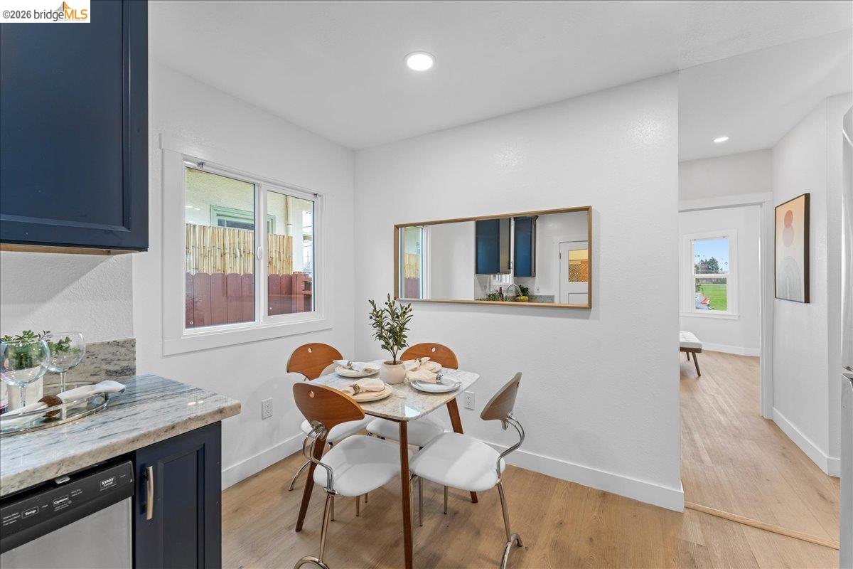 2717 Mabel Street Berkeley, CA 94702 - Photo 26 of 60 a dining room with furniture and window