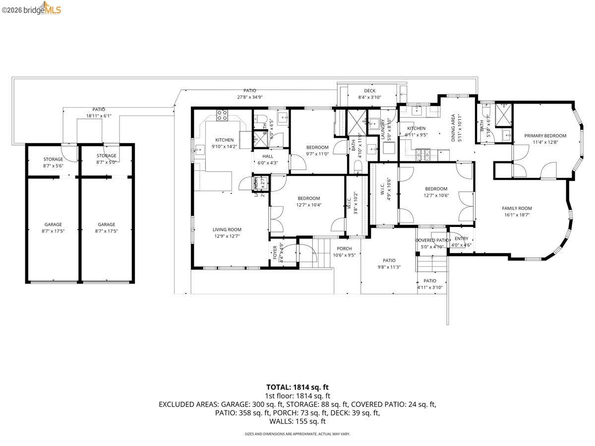 2717 Mabel Street Berkeley, CA 94702 - Photo 59 of 60 View of floor plan / room layout