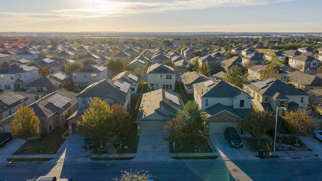 3621 Colorado High Avenue Austin, TX 78744 - Photo 39 of 40 an aerial view of residential building with parking space