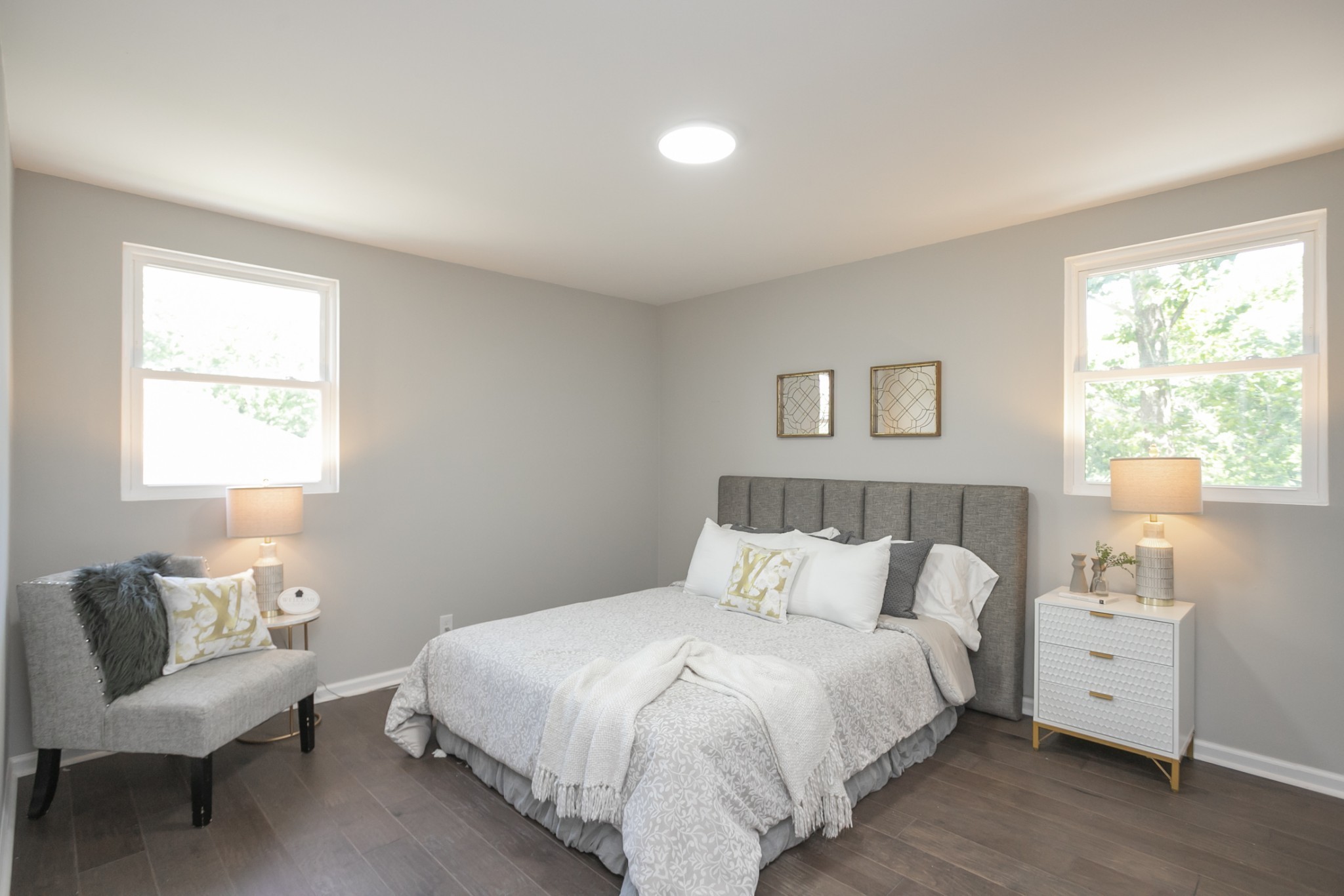 2966 Anderson Road Nashville, TN 37217 - Photo 12 of 23 a bedroom with a bed and a couch