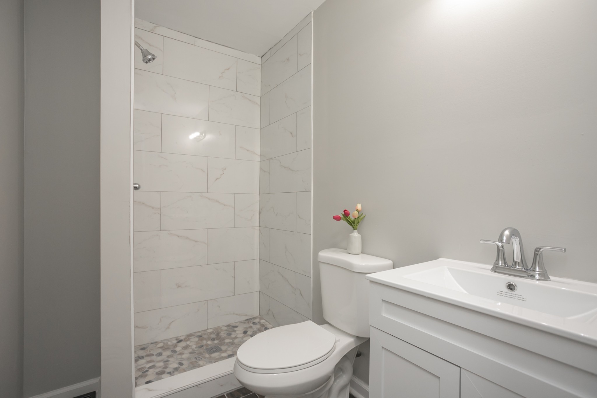 2966 Anderson Road Nashville, TN 37217 - Photo 13 of 23 a bathroom with a sink toilet and shower