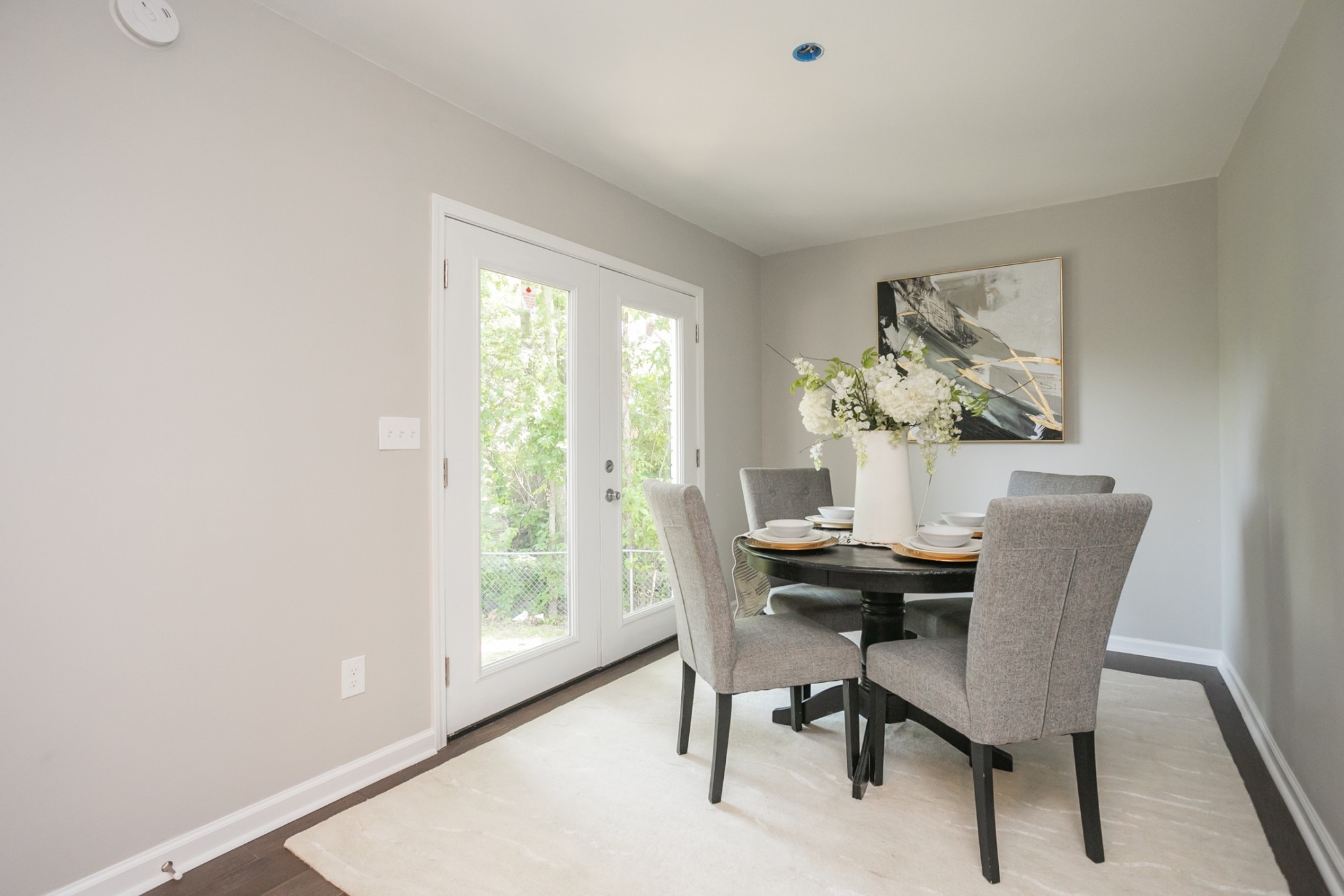 2966 Anderson Road Nashville, TN 37217 - Photo 18 of 23 a view of a dining room with furniture window and outside view