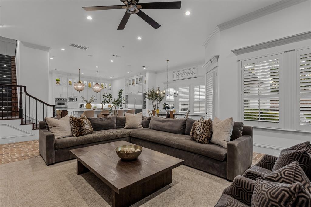 509 King Ranch Road Southlake, TX 76092 - Photo 17 of 40 a living room with furniture and a large window