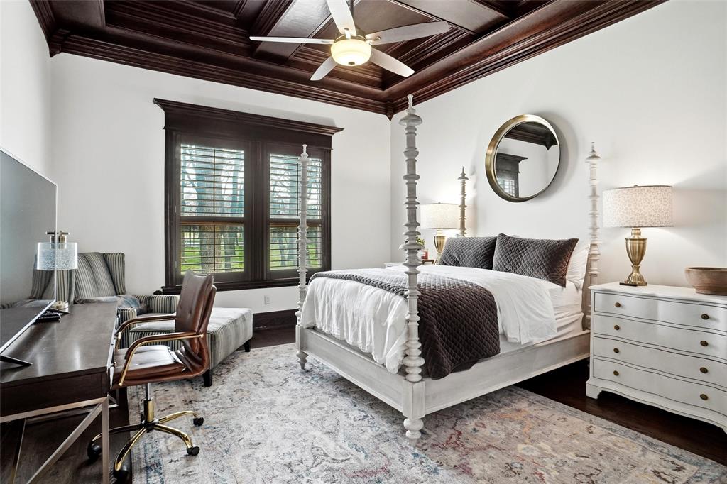 509 King Ranch Road Southlake, TX 76092 - Photo 21 of 40 a bedroom with a bed chair and a dresser